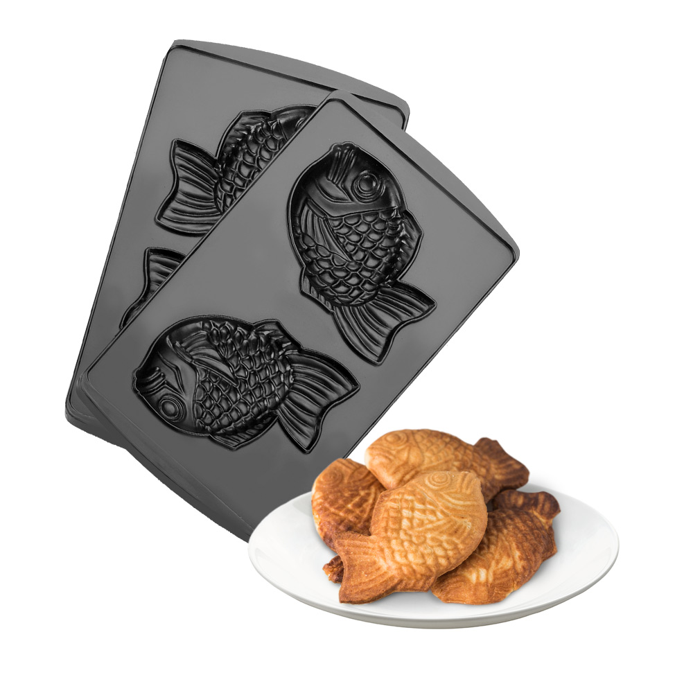фото, Панель "Рыбка" для мультипекаря REDMOND (форма для выпечки печенья в виде рыбок) RAMB-06