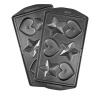 Панель "Сердечки и звёздочки" для мультипекаря REDMOND (форма для выпечки фигурного печенья и пряников) RAMB-24