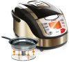 Мультиварка-мультикухня REDMOND MasterFry® FM4502 со сковородой, подъемный нагревательный элемент